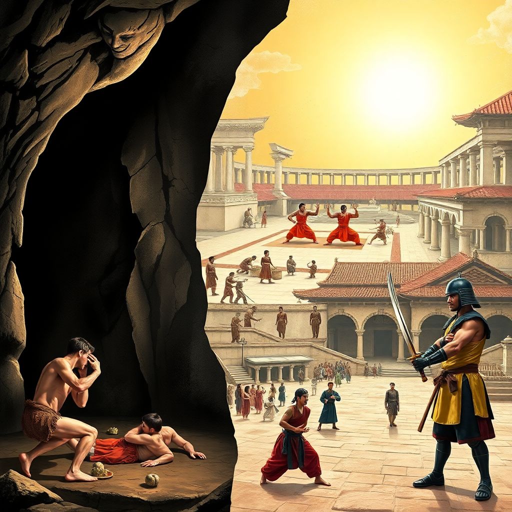 История единоборств: путь от древних дисциплин до современных видов спорта