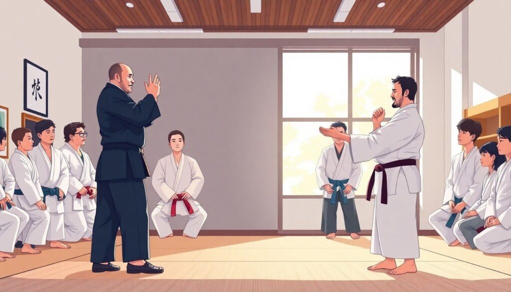 Культура уважения на татами: традиции и современные подходы - иллюстрация