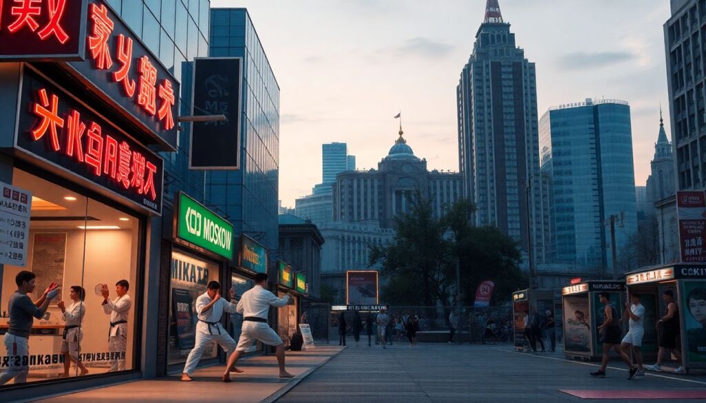 История боевых искусств в России: влияние восточных школ - иллюстрация