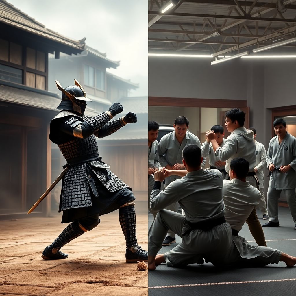 История джиу-дзюцу: путь от боевого искусства к современным приемам самообороны