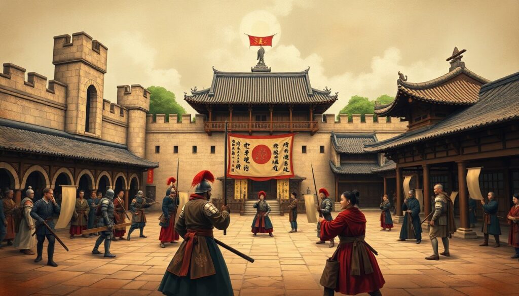 Хронология основных исторических эпох боевых искусств - иллюстрация