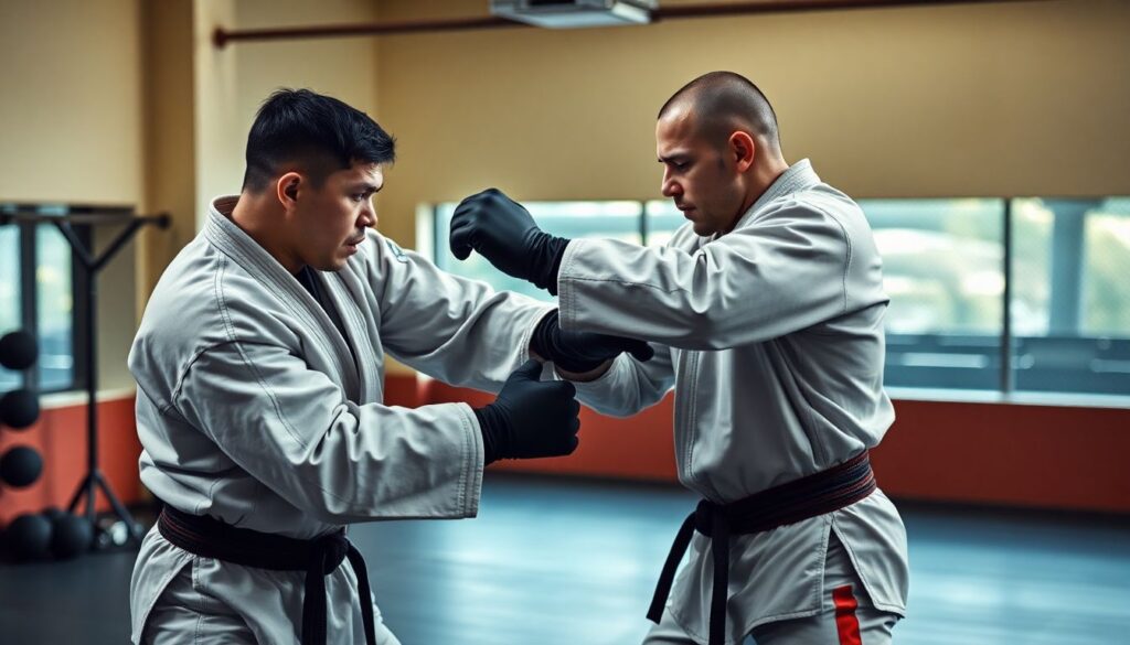 Техника безопасности во время спарринга: что важно помнить - иллюстрация