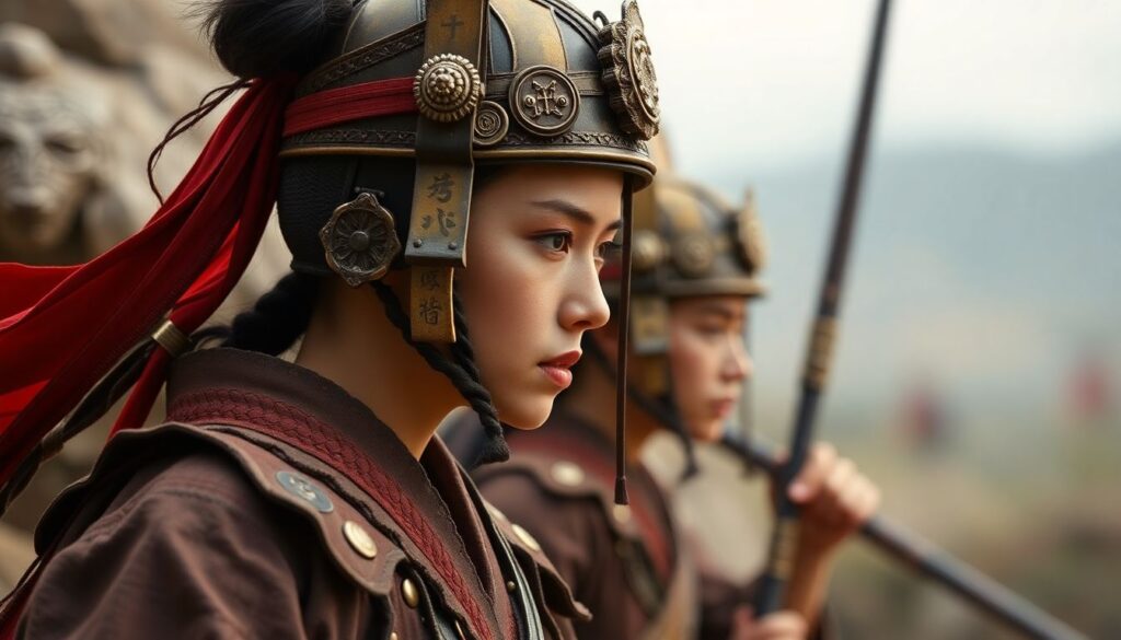 История женских традиций в боевых искусствах - иллюстрация