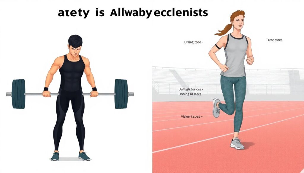 Безопасная одежда и экипировка для тренировок - иллюстрация