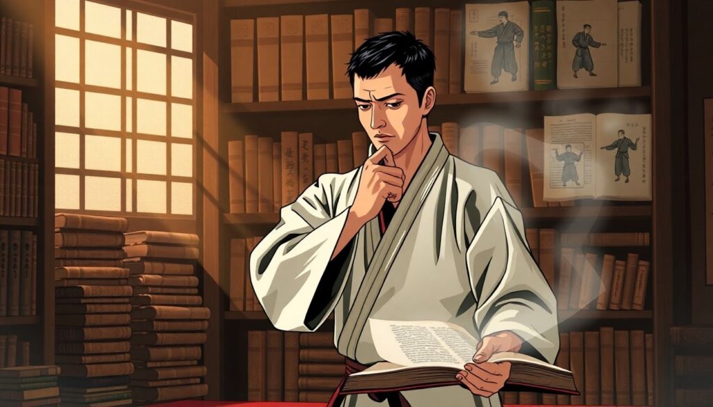 Исторические документы о развитии карате и его диверсификациях - иллюстрация