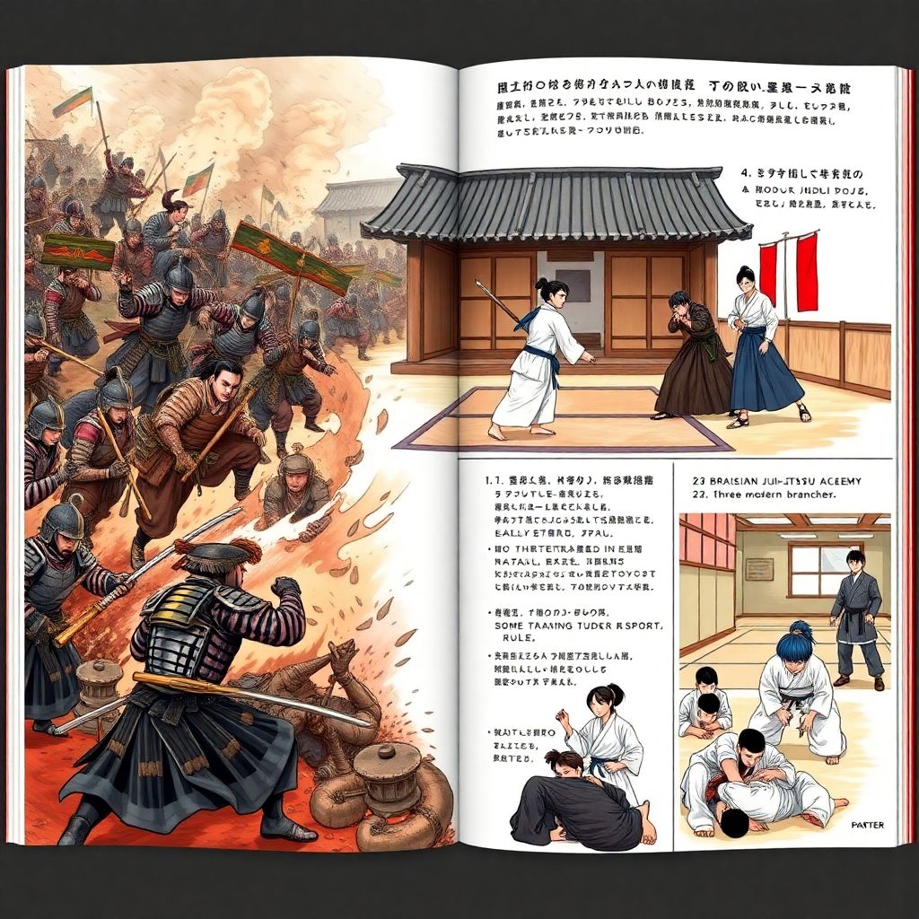 История дзюдзюцу и её влияние на современные системы самообороны