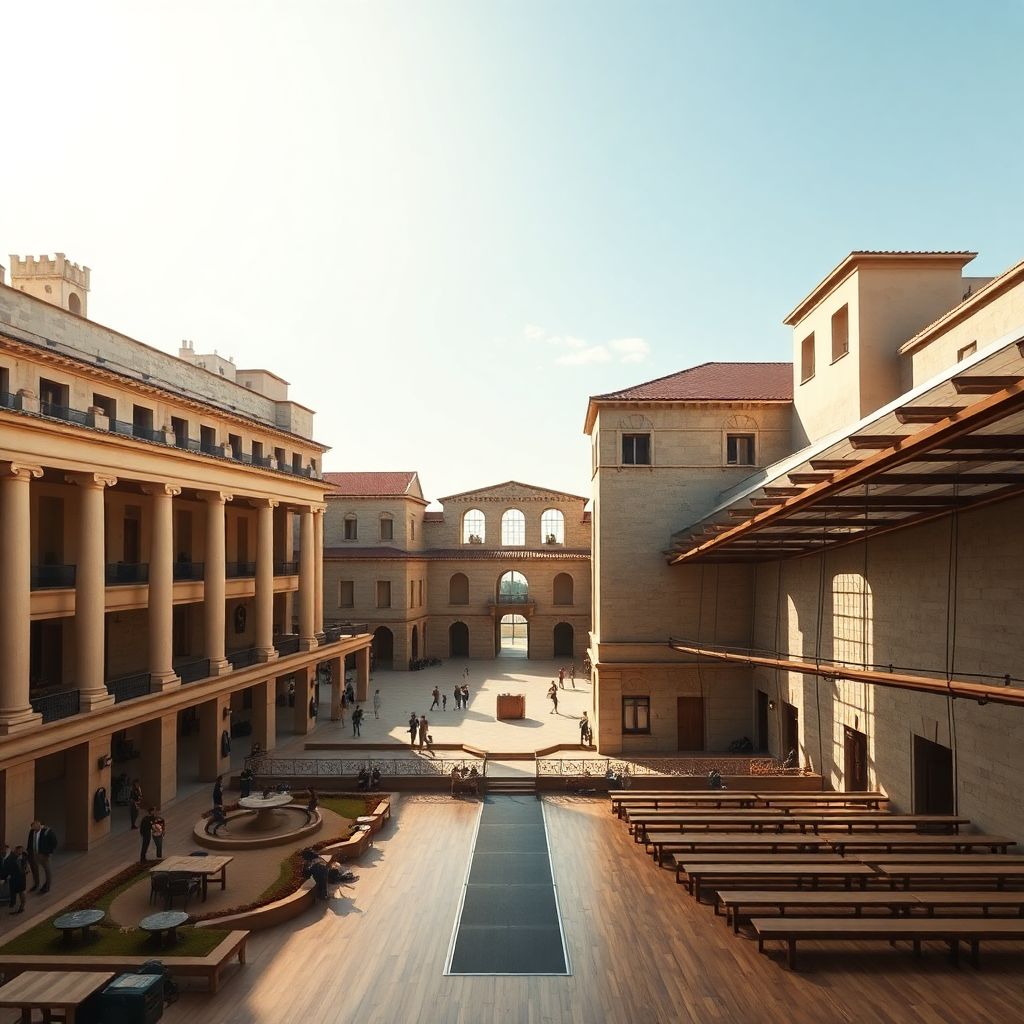 История тренировочных залов и их архитектура от античности до современности