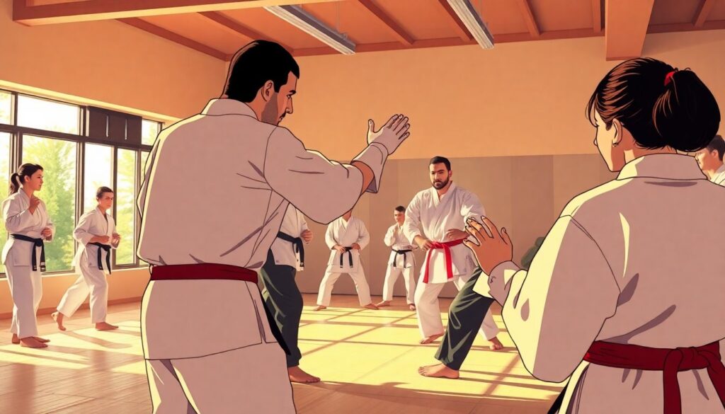 История martial arts в Европе: влияние азиатских школ - иллюстрация