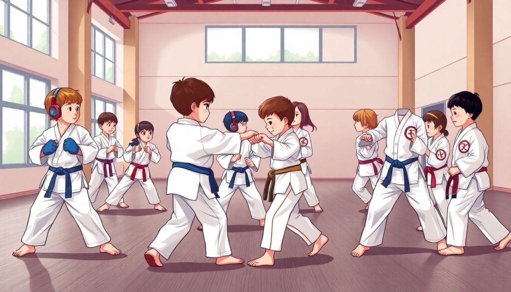 Техника безопасности и профилактика травм в единоборствах у детей - иллюстрация