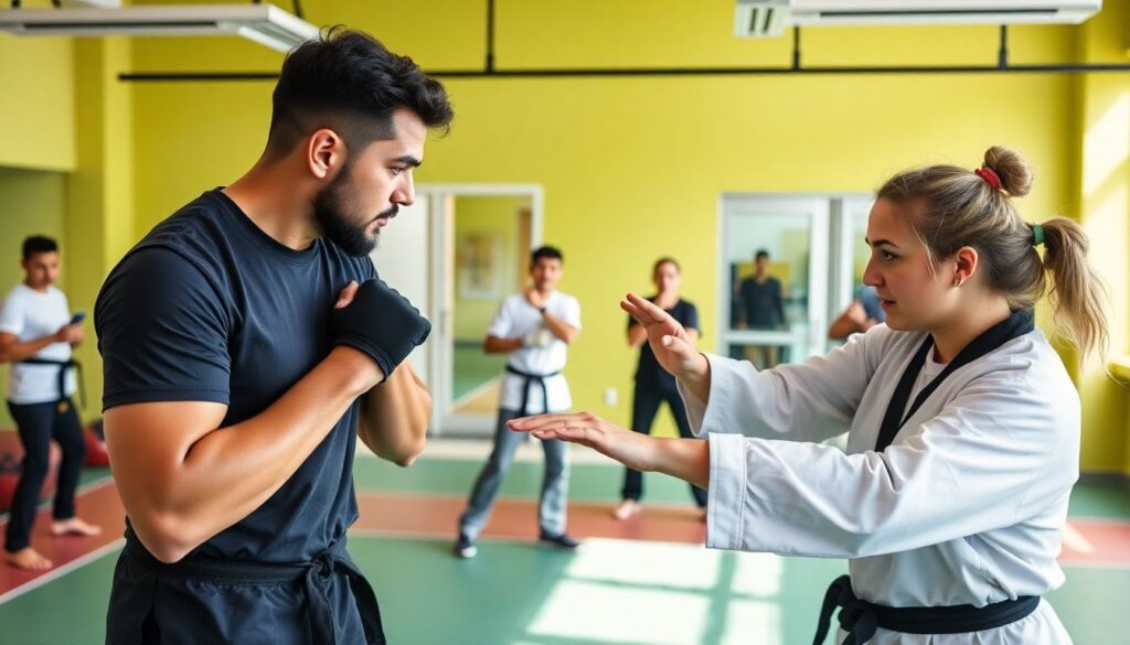 История и развитие самообороны в разных культурах - иллюстрация